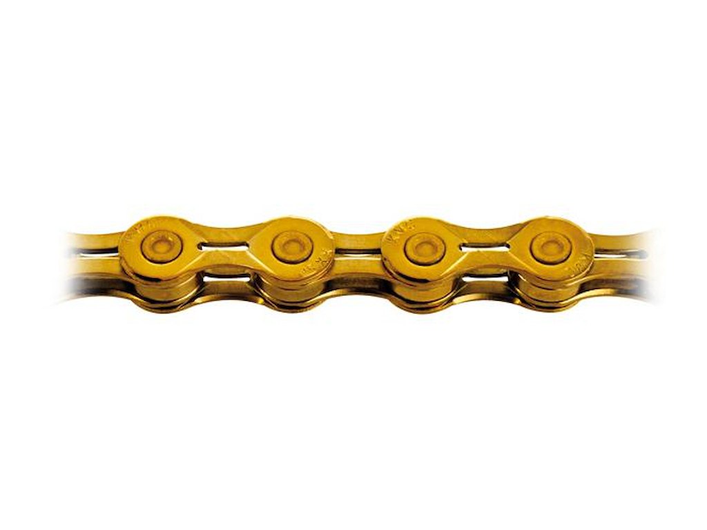 KMC X10SL 10-Speed kæde til Shimano, Sram og Campagnolo Guld KMC X10SL 10-Speed kæde til Shimano, Sram og Campagnolo Guld