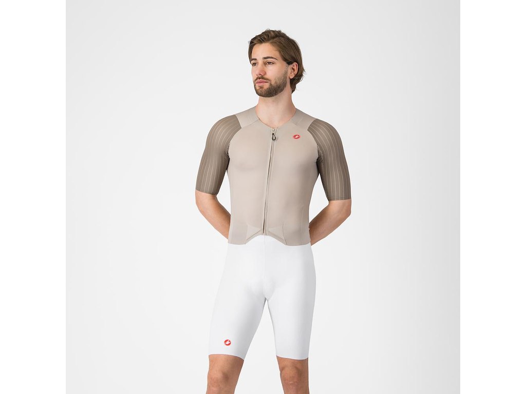 Castelli Sanremo S Speed Suit - Cykelshorts m/pude - Herre - Clay/white - L