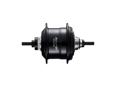 Shimano Alfine - Bagnav med 11 gear, friløb og til skivebremse - 36 eger huller - Sort