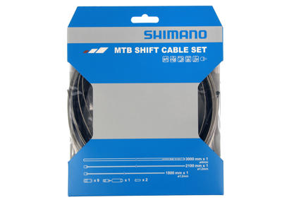 Shimano SP41 - Gearkabel sæt til for- og bagskifter - MTB - Sort