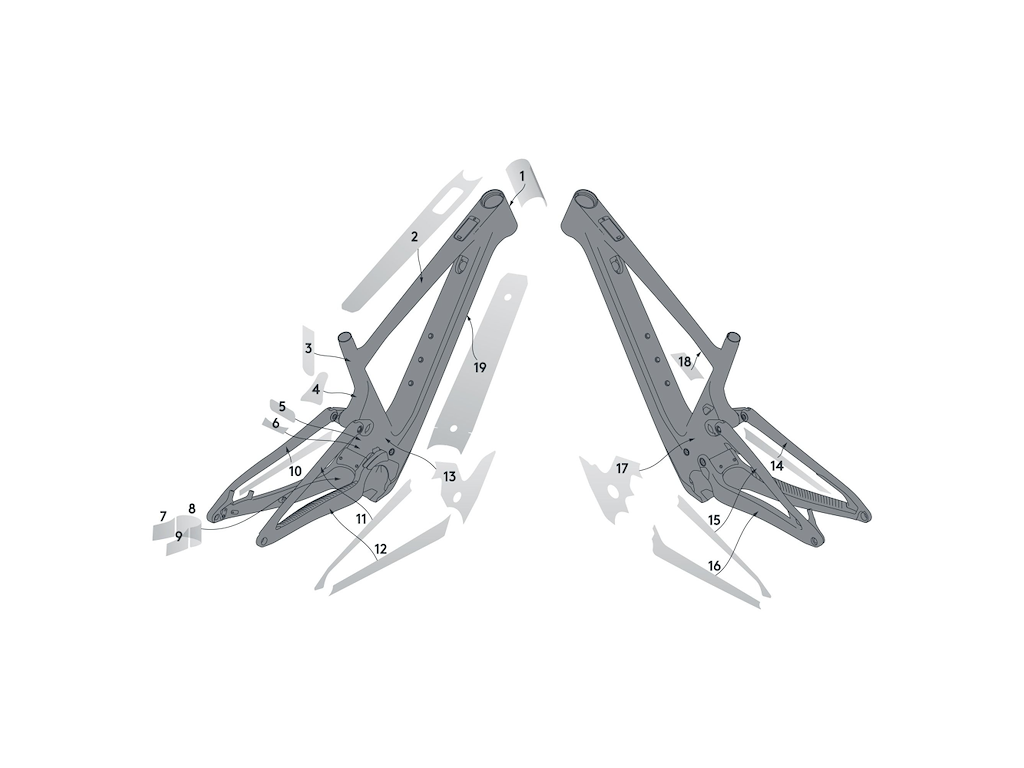 Syncros Stelbeskyttelse Til Scott Lumen e-Ride Clear Gloss