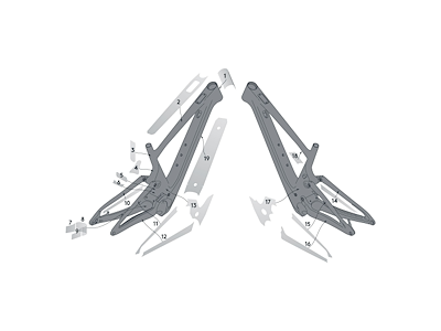 Syncros Stelbeskyttelse Til Scott Lumen e-Ride Clear Gloss