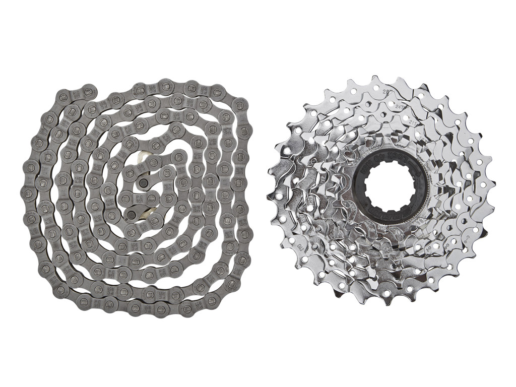 Sram 9 speed sampak - 11/12-26/34 tands - PG-950 kassette - PC-951 kæde