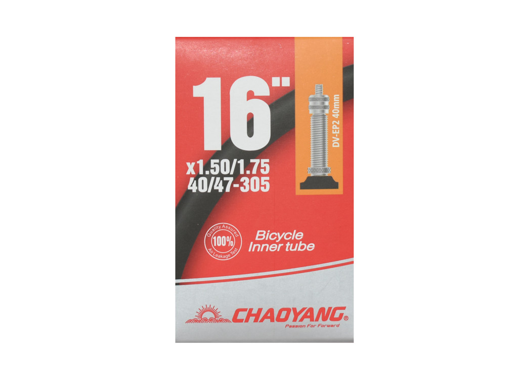 Chaoyang Slange - 16x1.50-2.125 - 40 mm ventil (Dunlop)
