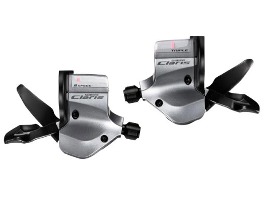 STI skiftegrebsæt Shimano Claris 3 x 8 gear til flatbar