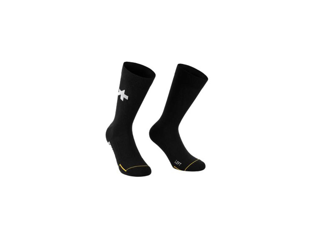 Assos RS Spring Fall Socks - Cykelstrømper - Sort