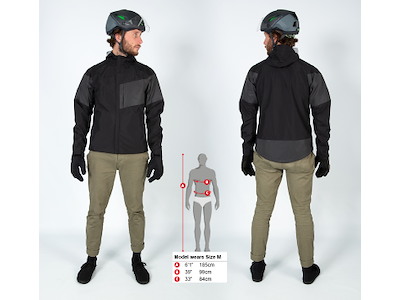 Endura Luminite 3 i 1 Jakke - Herre - Sort - Str. M