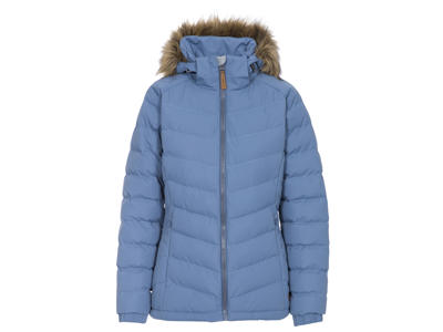 Trespass Nadina - Fiberjakke med hætte dame - Denim blue - Str. S