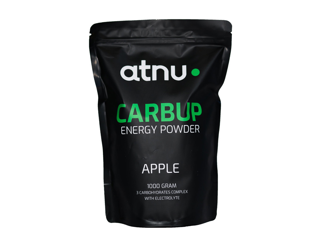 ATNU Carbup Energy Powder - Æble - 1000 gram