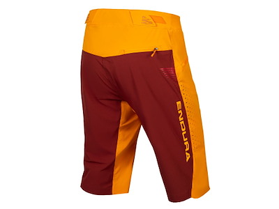 Endura Singletrack Lite Shorts Orange Standard Fit (Størrelse: X-Large)