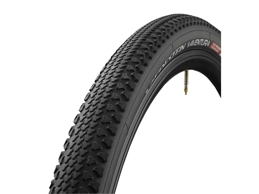 Vredestein Aventura TLR - 700 x 38c - Foldedæk Gravel - Sort/Sort