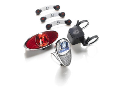 Reelight magnet lygtesæt RL720 - Kraftig forlygte og blinkende baglygte