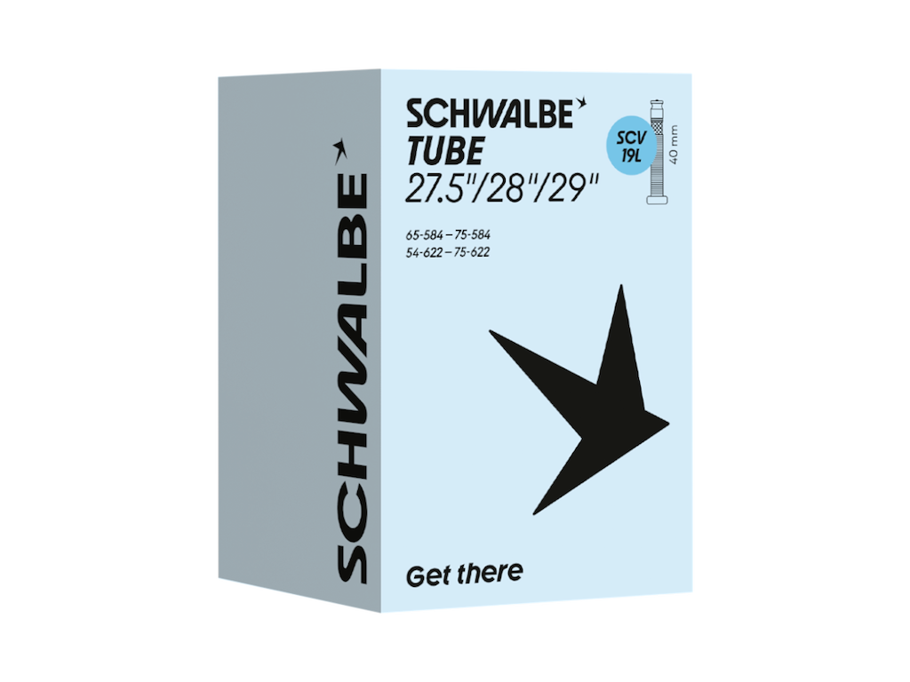 Schwalbe slange 27,5/29" (54/75-584/622) med 40mm lang SCV Clik ventil SCV19L