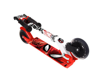 Seven - Spiderman - Løbehjul - Sort/rød - Fra 6 år