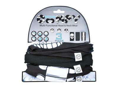 OXC - Halsedisse - 3 stk. pakke - Polyester - One size - Skeleton