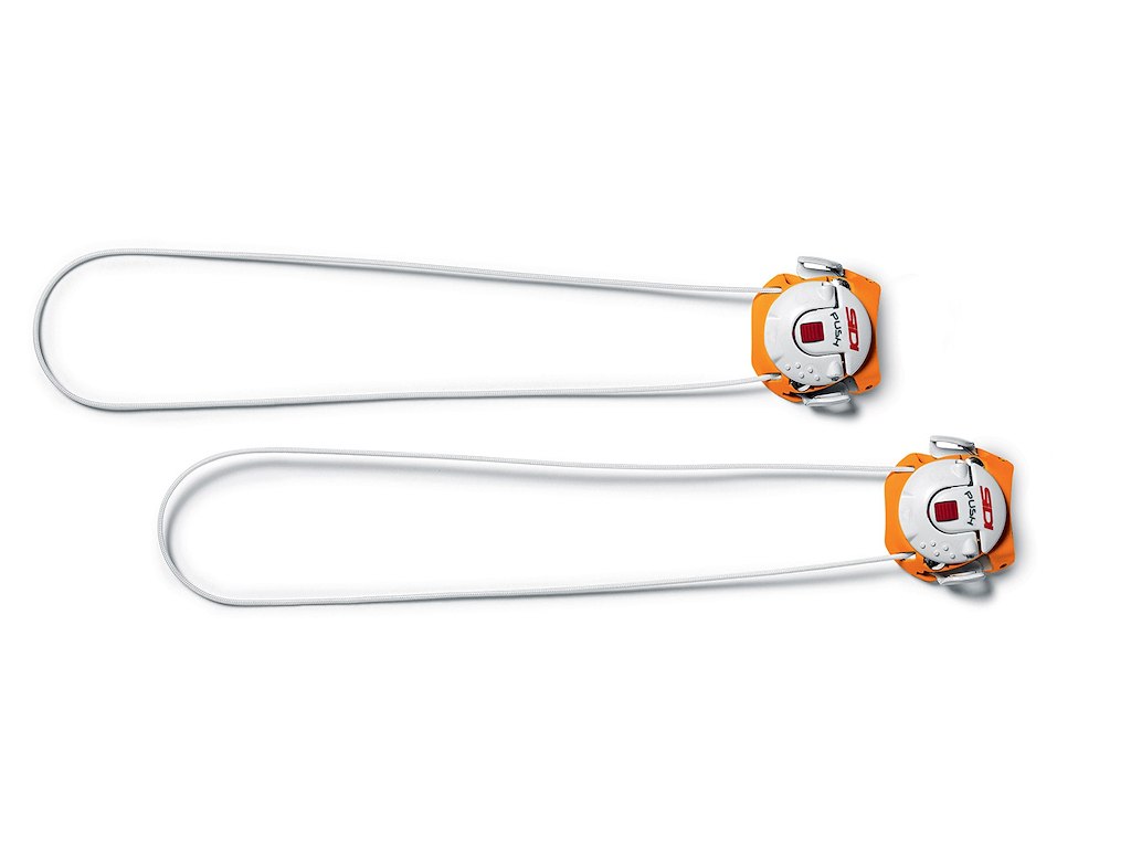 Sidi Tecno 3 spændesæt lang model - hvid/orange