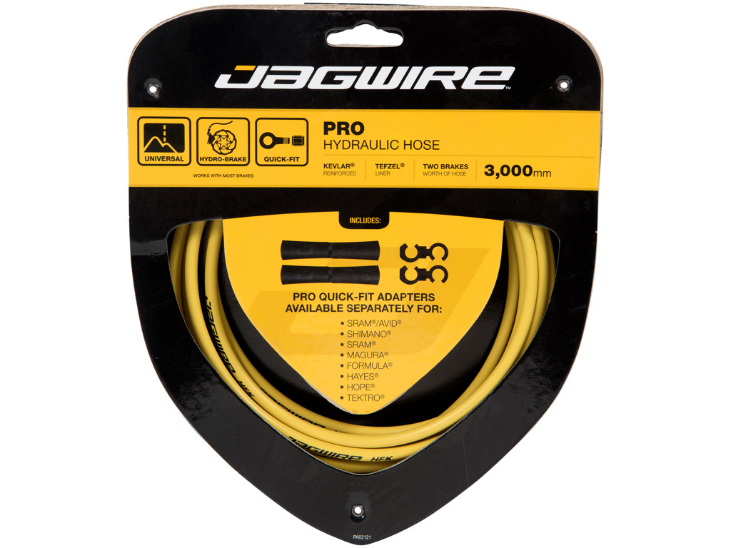 Jagwire - Pro Hydraulic Hose - Hydraulisk - Quickfit - Gul