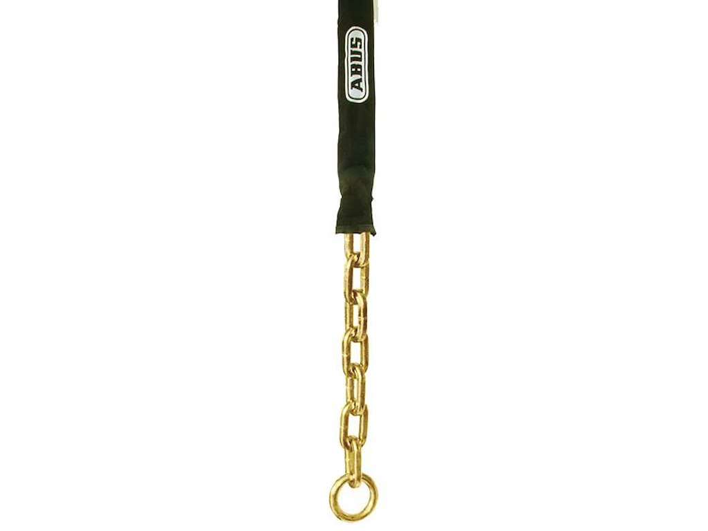 ABUS kæde 9ks med loop sort 150cm