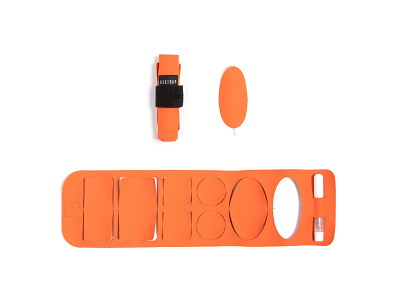 Restrap Tyre Boot Kit Lappekit til Dæk, Orange