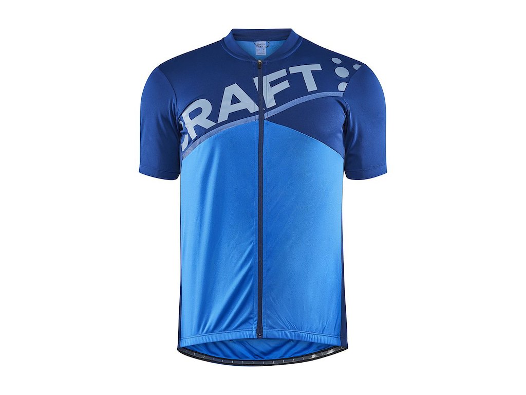 Craft Endur Logo Jersey - Korte ærmer - Herre - Blå - Str. S