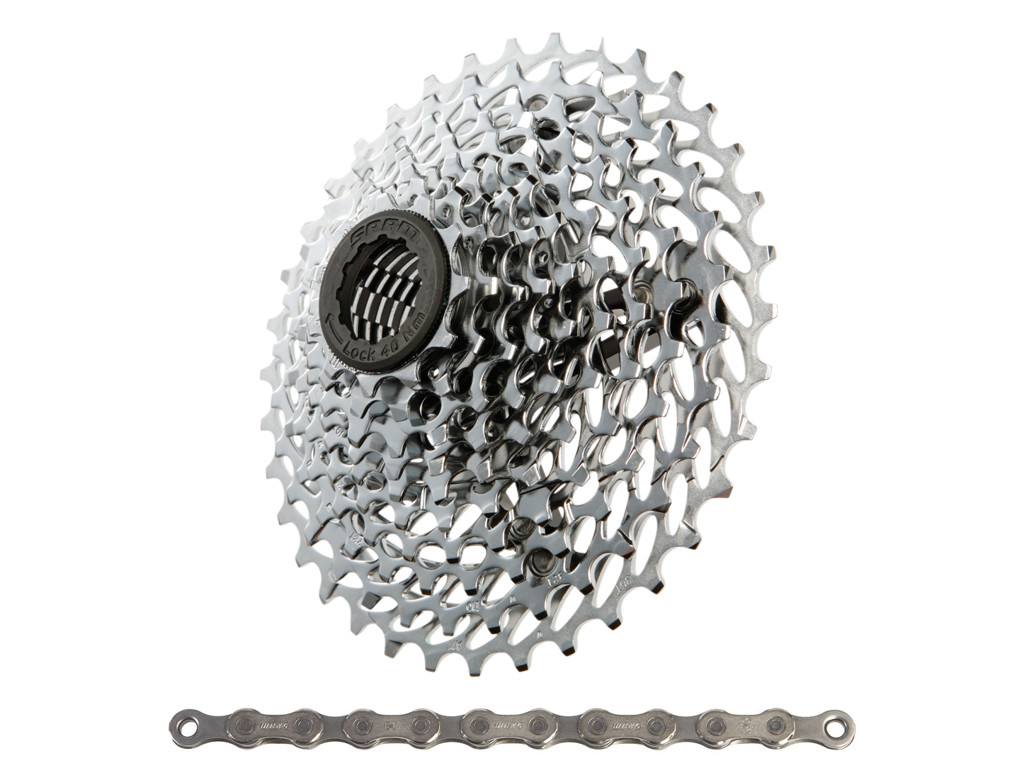 Sram 10 speed sampak - 11-26/36T - PG-1030 Kassette og PC-1031 kæde