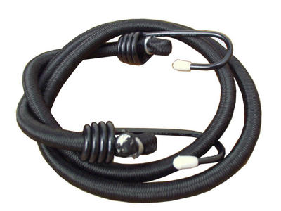 BikePartner - Bagagestrop - 60-100 cm lang - Sort