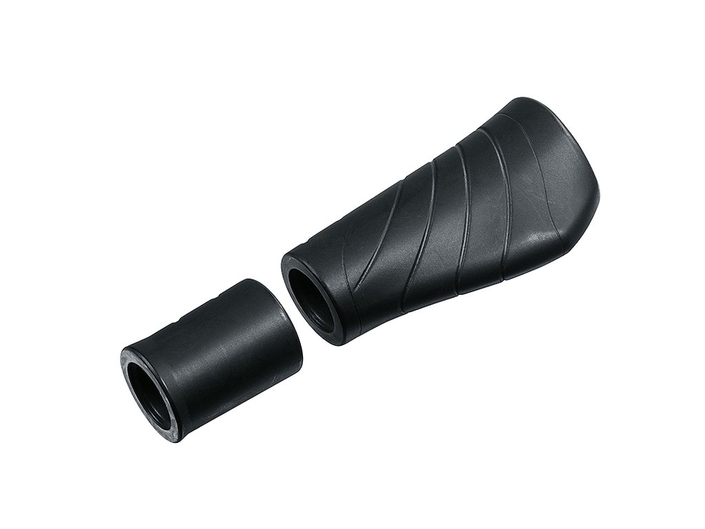 Ergotec Reno Håndtag i sæt 92/92mm bred ø22,2mm - Sort