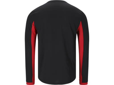 Endurance Havent - Cykel/MTB T-shirt - Lang ærmet - Sort/Rød