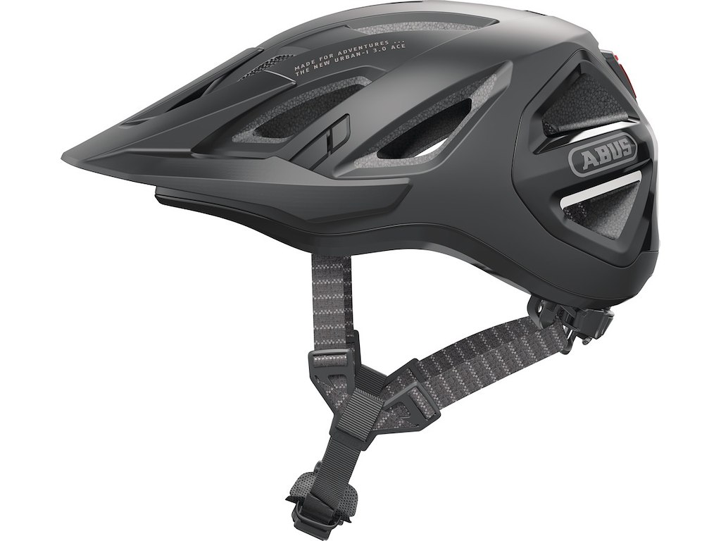 Abus Urban-I 3.0 ACE cykelhjelm Velvet Black Hjelmstørrelse 54-58 cm Abus Urban-I 3.0 ACE cykelhjelm Velvet Black Hjelmstørrelse 54-58 cm