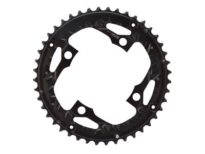 Shimano Deore - 44 tands klinge MTB - BCD104 - Sort - FC-T521