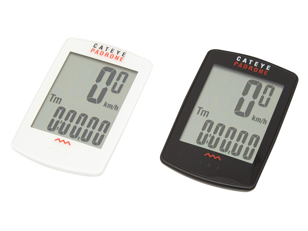 Cateye Computer Padrone - 7 funktioner - Ekstra stort display - Trådløs CC-PA100W 