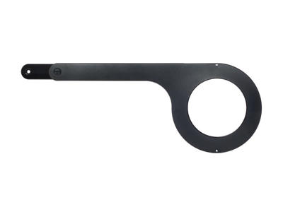 Hebie - Kædeskærm til E-bike - 38t - Ø:18 cm - Matsort
