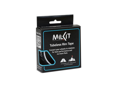 Milkit - Fælgtape til tubeless - 10 meter - Sort