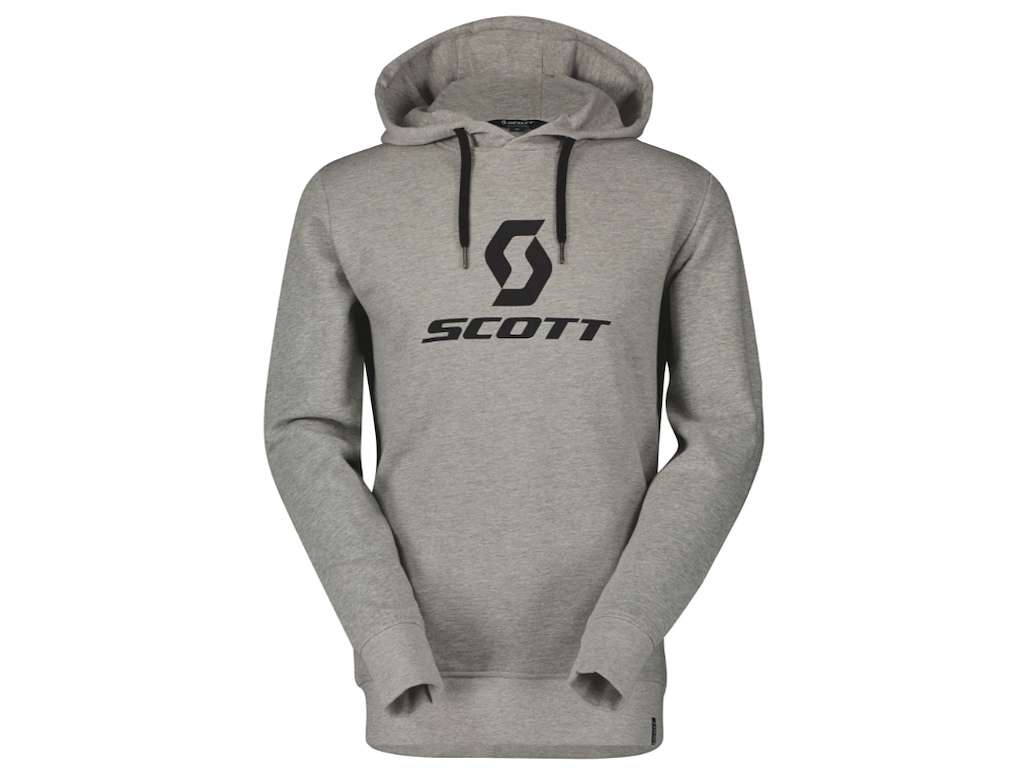 SCOTT Icon Hoody, Grå Str. S