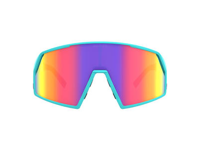 SCOTT Pro Shield Metaverse cykelbriller Stealth Blue/Radiant Pink/Teal Chrome