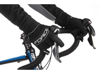 Force Windster Spring cykelhandsker sort/grå