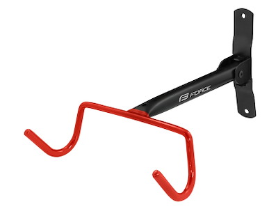 FORCE Cykelophæng til væg - Sort / Rød