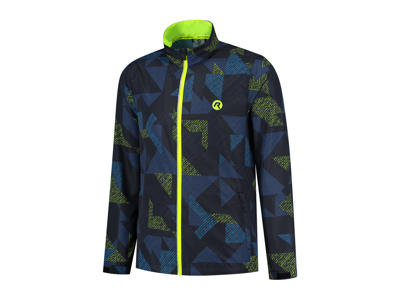 Rogelli Electro - Sports jakke - Airbloc - Blå sort flour