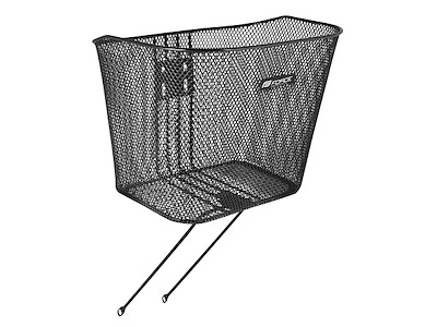 FORCE Cykelkurv - Frontmonteret - inkl beslag & Stivere - Sort