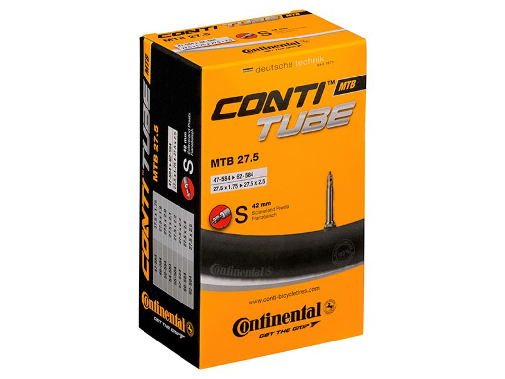 Continental MTB 27,5 - Cykelslange - Str 27,5x1,9-2,4 (47-62x584)
