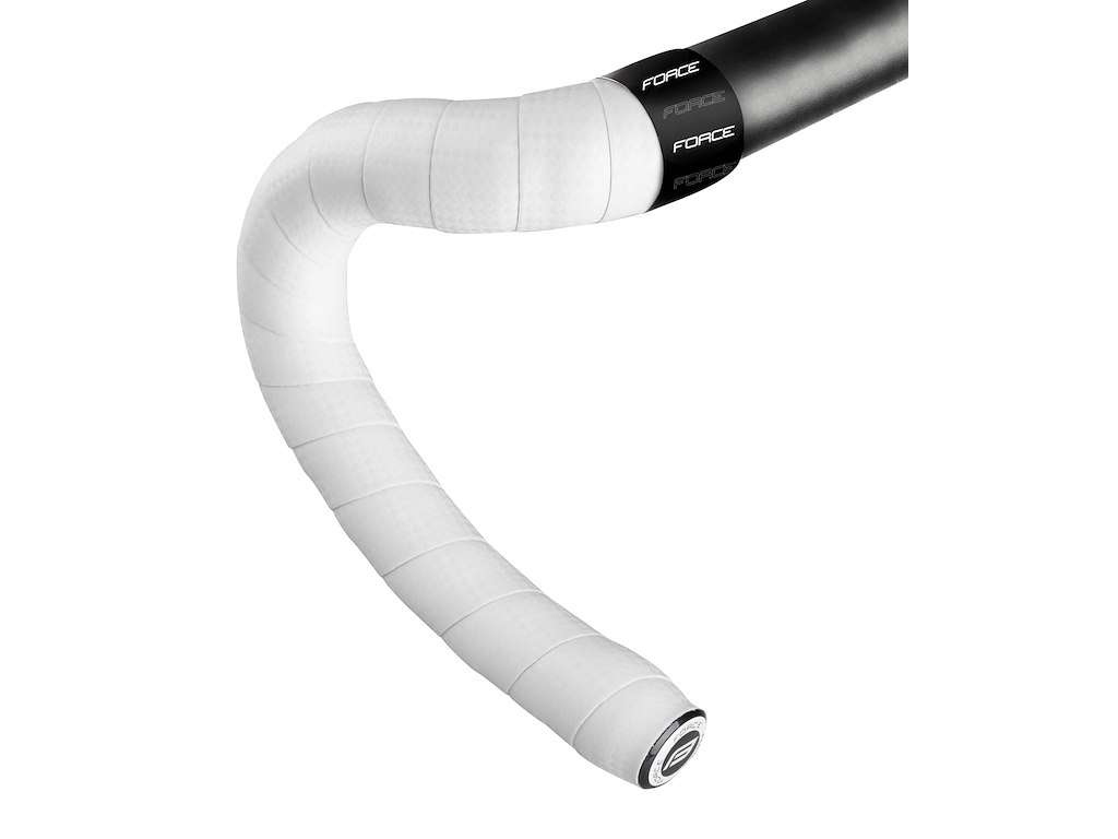 FORCE carbon styrbånd hvid