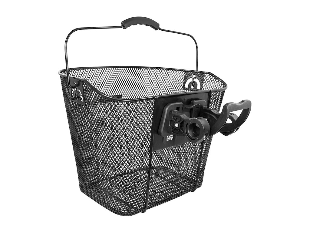 FORCE Kurv i net med hank og klikbeslag