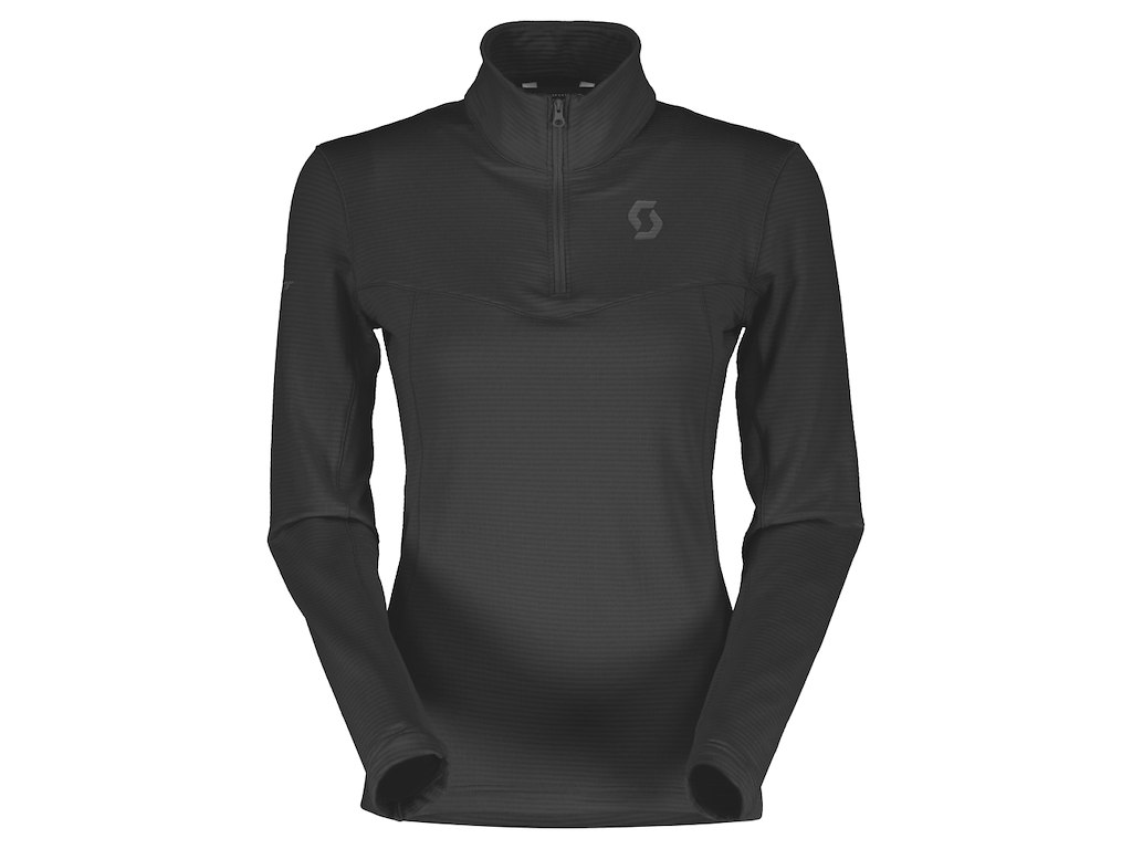 SCOTT Defined Light Midlayer Sort til kvinder Størrelse XL