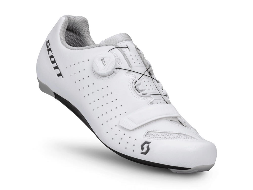 SCOTT Road Comp Boa - Landevejssko - White/Black - Str. 40