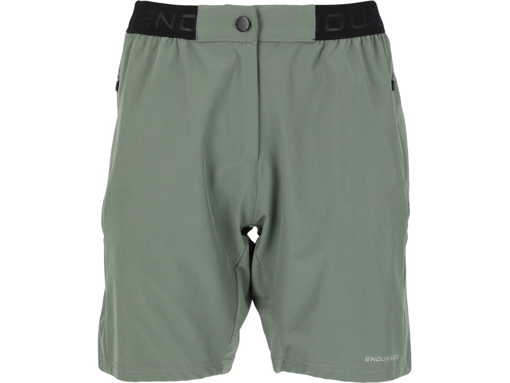 Endurance Macbeth - Hyperstretch Shorts - Dame - Desert Grøn