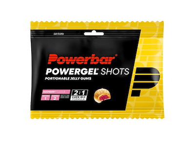 Powerbar - PowerGel shots - Vingummi - Hindbær.