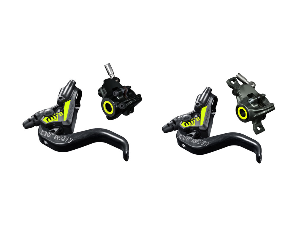 Magura MT8 SL - Hydraulisk bremsesæt - PostMount/FlatMount - For/Bag - Sort