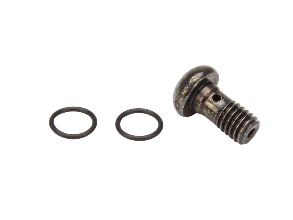 Shimano banjo bolt og O-ringe - 2 stk. til Banjo bolt og banjokobling