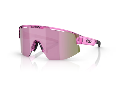 Bliz Matrix Small - Cykelbriller - Transparent Pink/Brun/Rose Multi