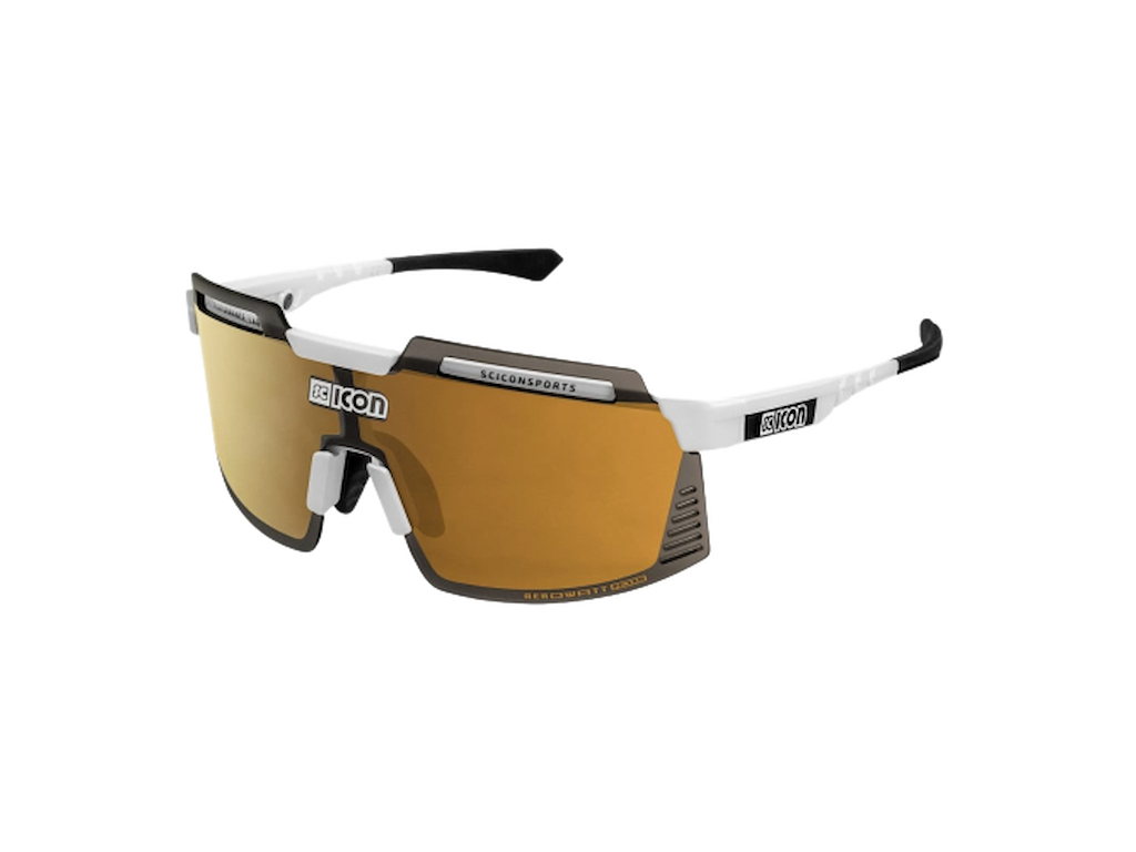 Scicon Aerowatt Foza Hvid Med Multimirror Bronze Linse Scicon Aerowatt Foza Hvid Med Multimirror Bronze Linse